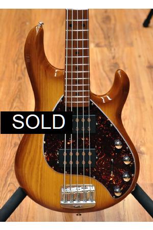 Ernie Ball Music Man Stingray Special 5 HH Roasted Neck Hot Honey Ernie Ball Music Man Stingray Special 5 HH Roasted Neck Hot Honey